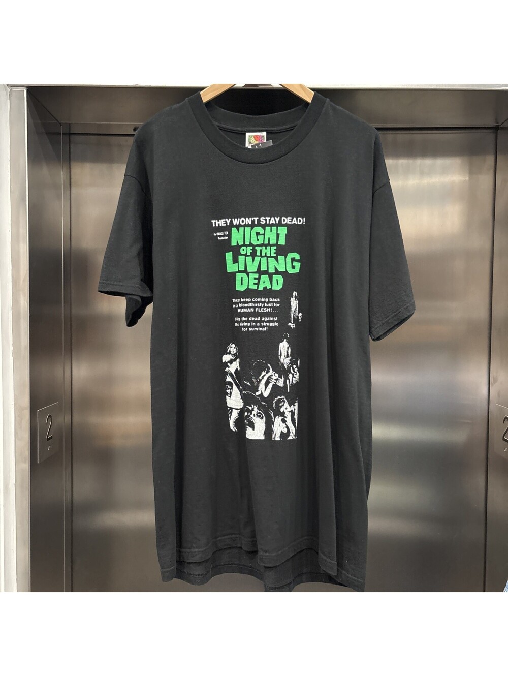 Vintage 90’s Night of the Living Dead Movie Promo Shirt